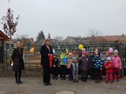 Předání  obecního Hřiště pro všechny generace na Vlkavě